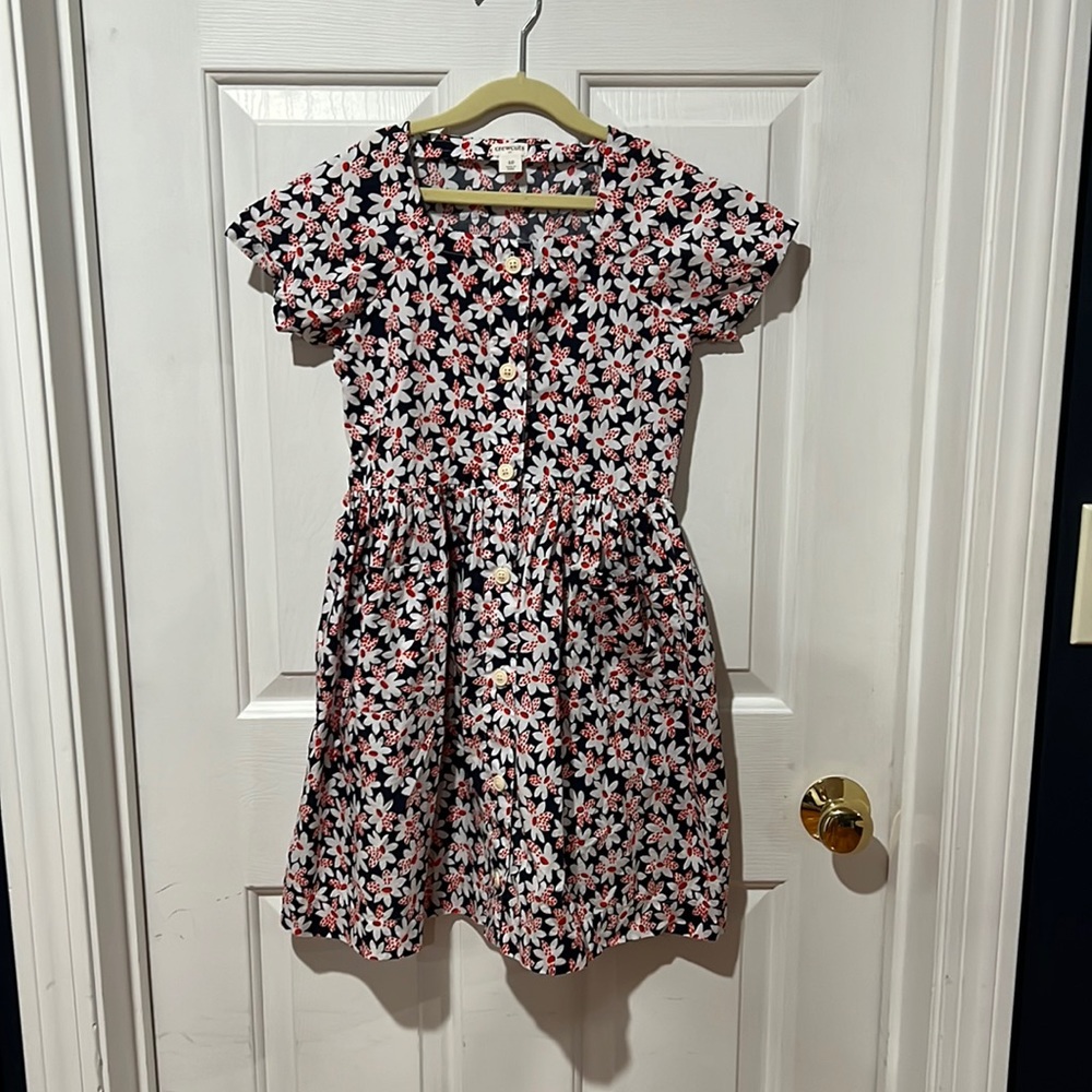 Crew cuts floral dress